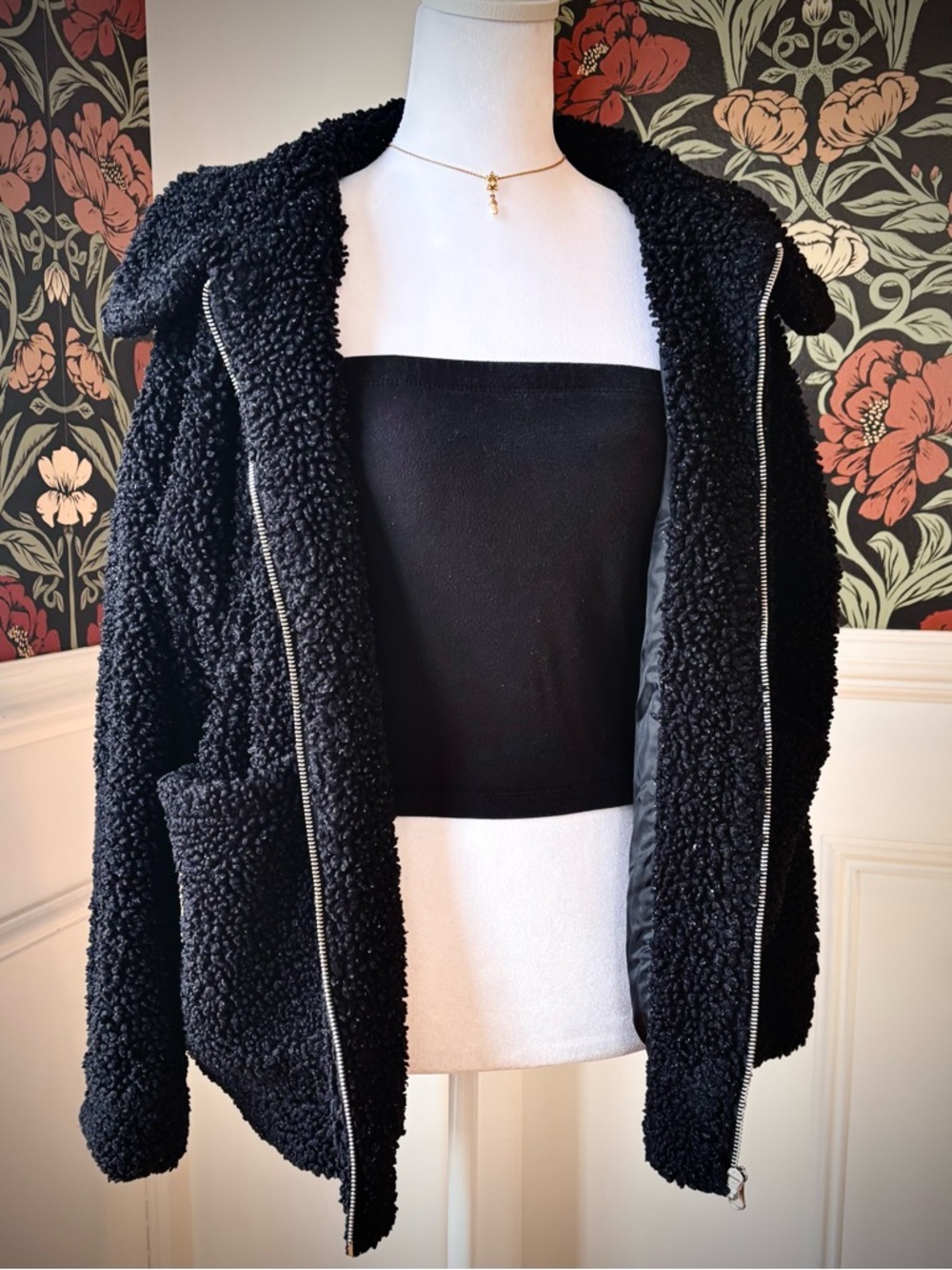 Zip Up 🧸 Teddy Jacket - Picture 2 of 6